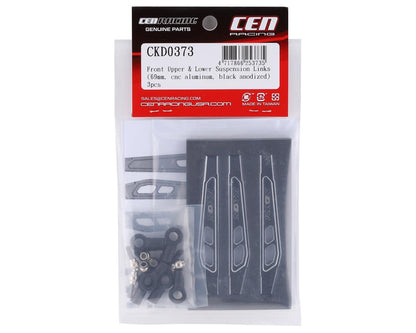 F450 69mm Aluminum Front Upper and Lower Suspension Links (Black) (3) (CEGCKD0373)