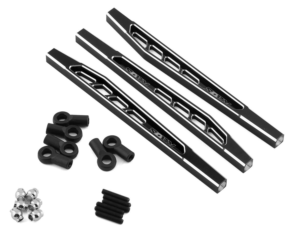 F450 117mm Aluminum Rear Upper and Lower Suspension Links (Black) (3) (CEGCKD0374)