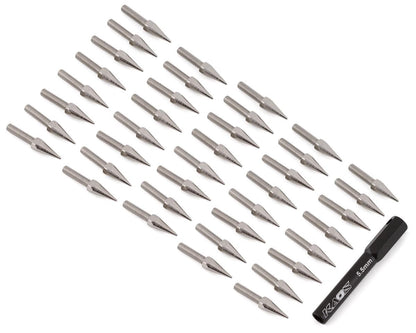 2.5mm Bullet Spiked Wheel Lug Bolts with Tool (Sliver) (40) (CEGCKD0612)