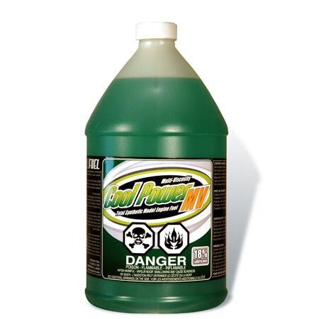 Cool Power MV Multi-Viscosity 15% 4-Stroke Nitro Fuel with 18% Synthetic Lubricant (Gallon) (COOCPMV4C)