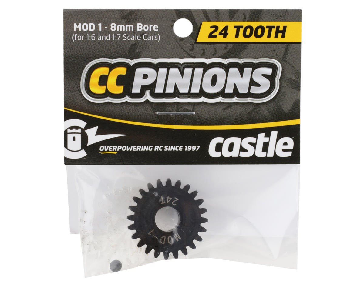 24T MOD 1 Pinion Gear with 8mm Shaft (CSE010006528)