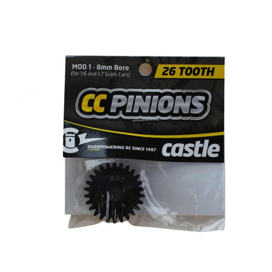 26T MOD 1 Pinion Gear with 8mm Shaft (CSE010006529)