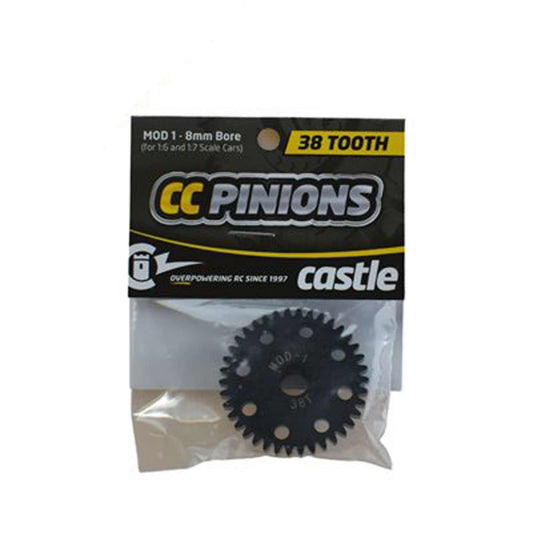 38T MOD 1 Pinion Gear with 8mm Shaft (CSE010006535)