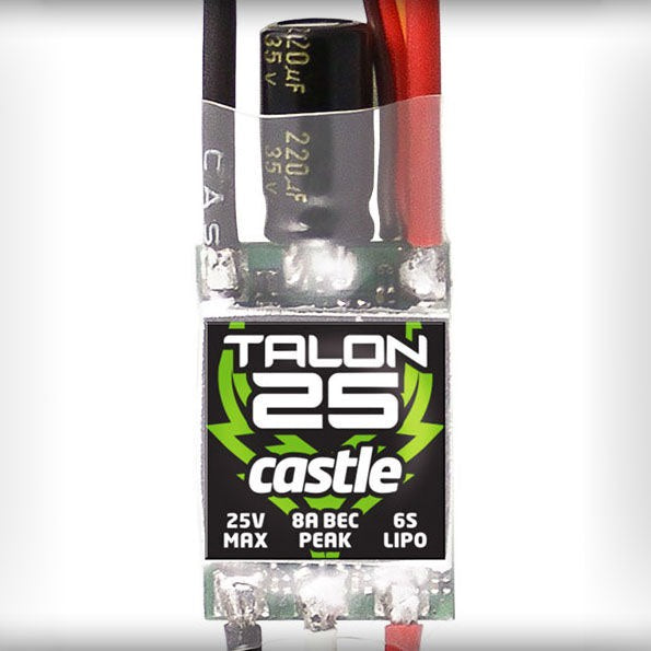 Talon 25-Amp 25V ESC w/8-Amp BEC (CSE010012800)