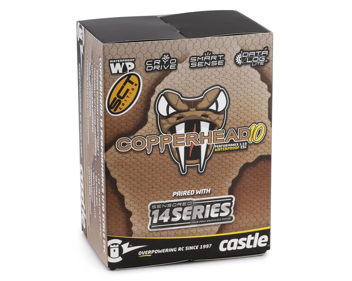 COPPERHEAD 10 Brushless ESC with 1412-2100KV Motor Combo (CSE010016614)