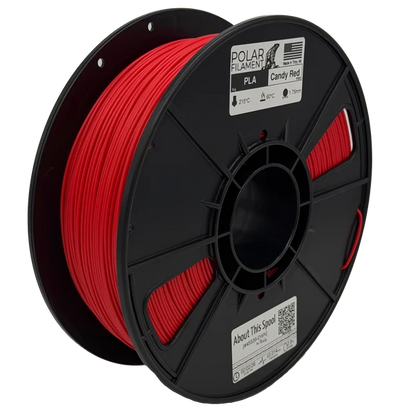 Polar PLA Filament 1kg 1.75mm Candy Red (DGIP003)