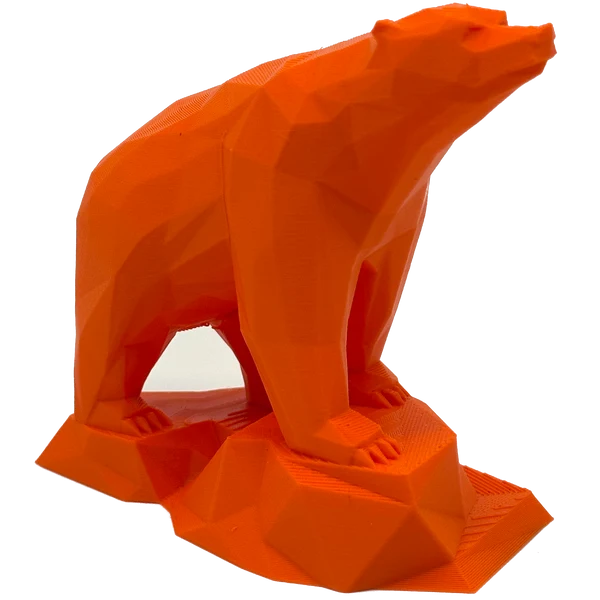 Polar PLA Filament 1kg 1.75mm Vivid Orange (DGIP004)