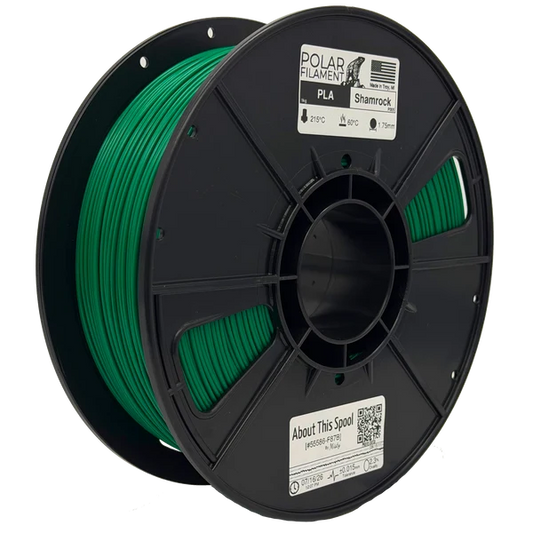 Polar PLA Filament 1kg 1.75mm Shamrock Green (DGIP005)