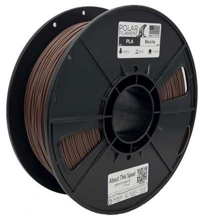 Polar PLA Filament 1kg 1.75mm Mocha (DGIP006)