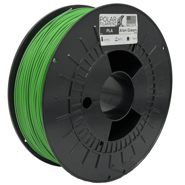 Polar PLA Filament 1kg 1.75mm Alien Green (DGIP008)