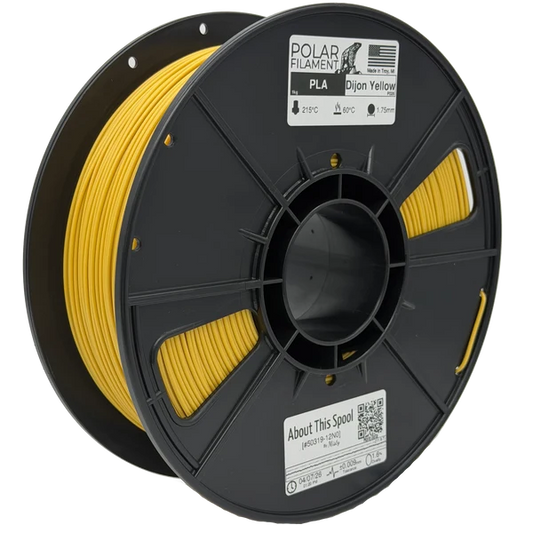 Polar PLA Filament 1kg 1.75mm Dijon Yellow (DGIP028)