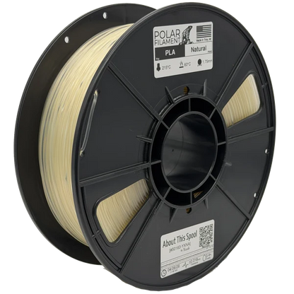 Polar PLA Filament 1kg 1.75mm Natural (DGIP049)
