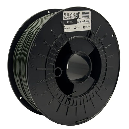 Polar PETG Filament 1kg 1.75mm Army Green (DGIP672)