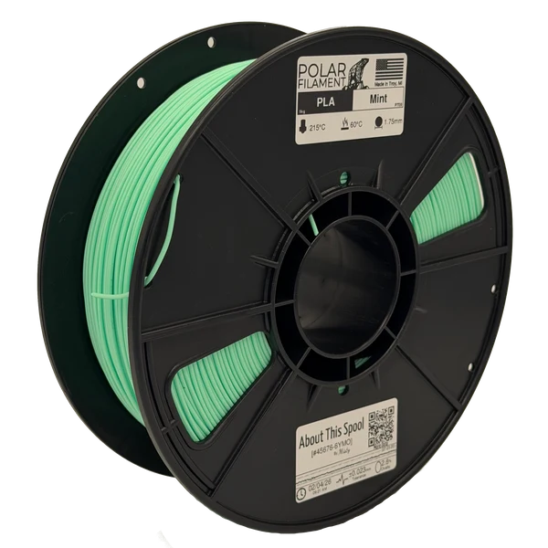 Polar PLA Filament 1kg 1.75mm Mint (DGIP709)