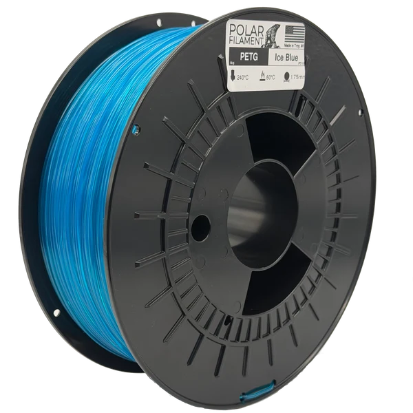 Polar PETG Filament 1.75mm Ice Blue (DGIP718)