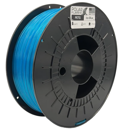 Polar PETG Filament 1.75mm Ice Blue (DGIP718)