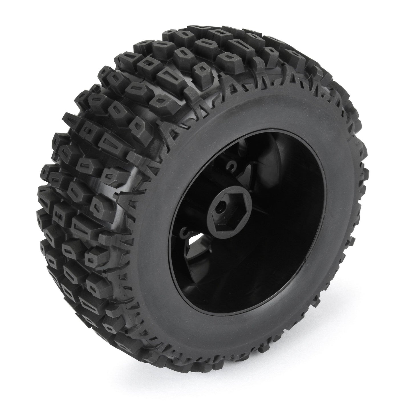 Brutus 2.8 Inch Monster Truck Tires with Ripper Wheels (2) (DTX565110)