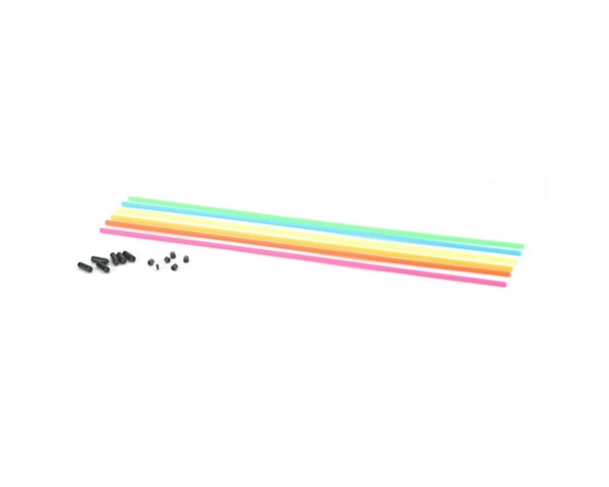 Antenna Tube Assortment with Caps Neon (DUB2355)
