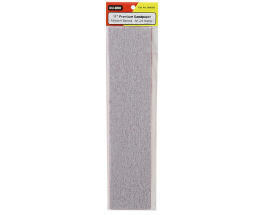 11" Premium Sandpaper 80 Grit Pack of 6 (DUB340680)