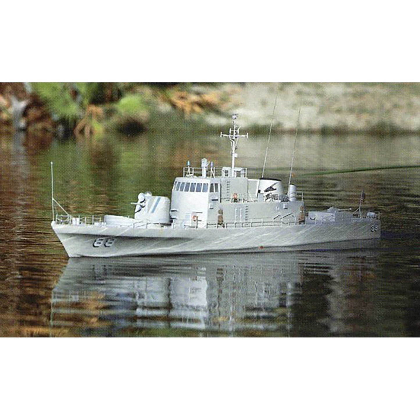 USS Crockett Model Boat Kit 51" (DUM1218)