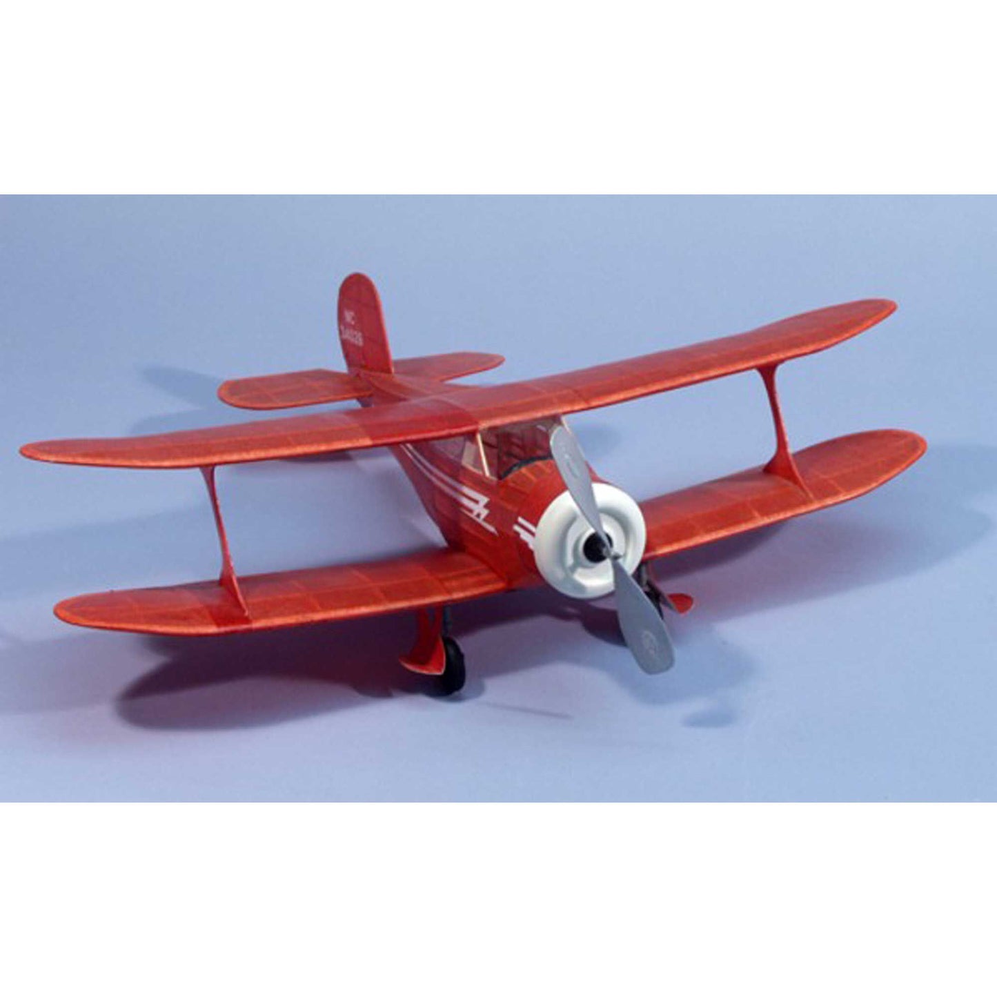 Staggerwing 17.5" Rubber Power Wooden Model Kit (DUM214)_1