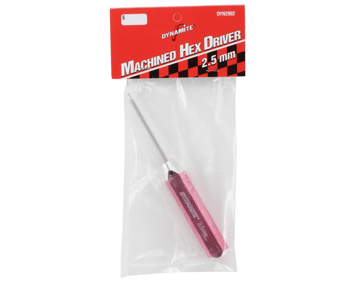 Machined Hex Driver 2.5mm with Comfortable Grip (DYN2902)