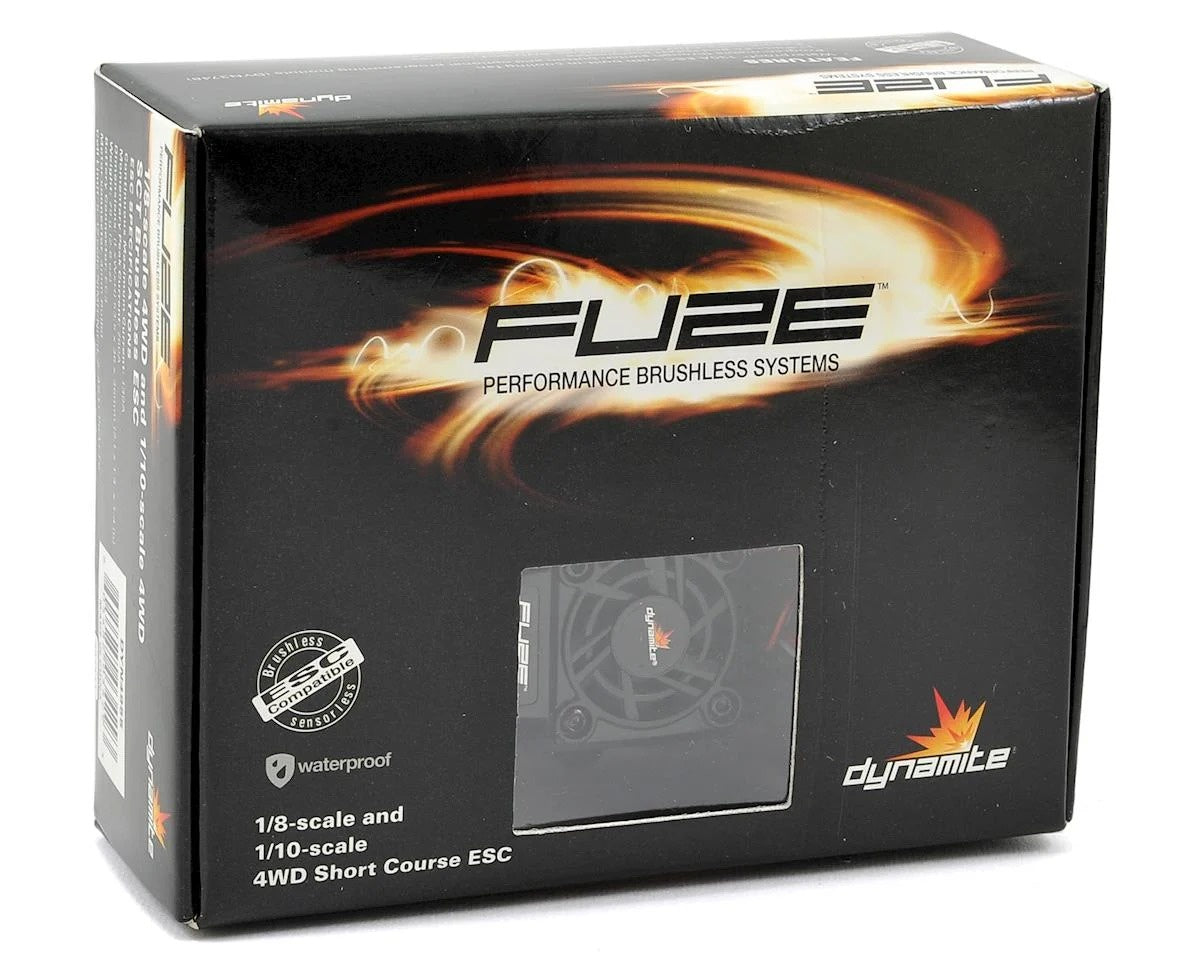 Fuze 130A Sensorless Brushless Waterproof ESC for 1/8 4WD SCT (DYN4955)