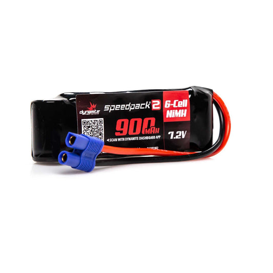 Speedpack2 7.2V 900mAh NiMH Battery with EC3 Connector (DYNB2462)