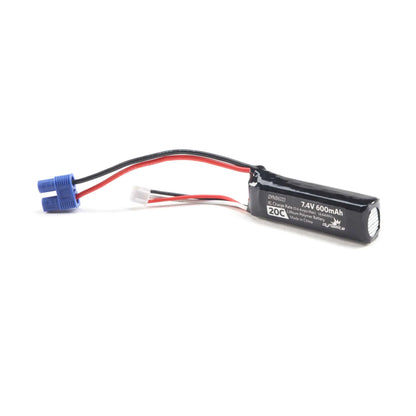 600mAh 7.4V 20C 2S LiPo Battery Pack with EC3 Plug (DYNB6223)_1