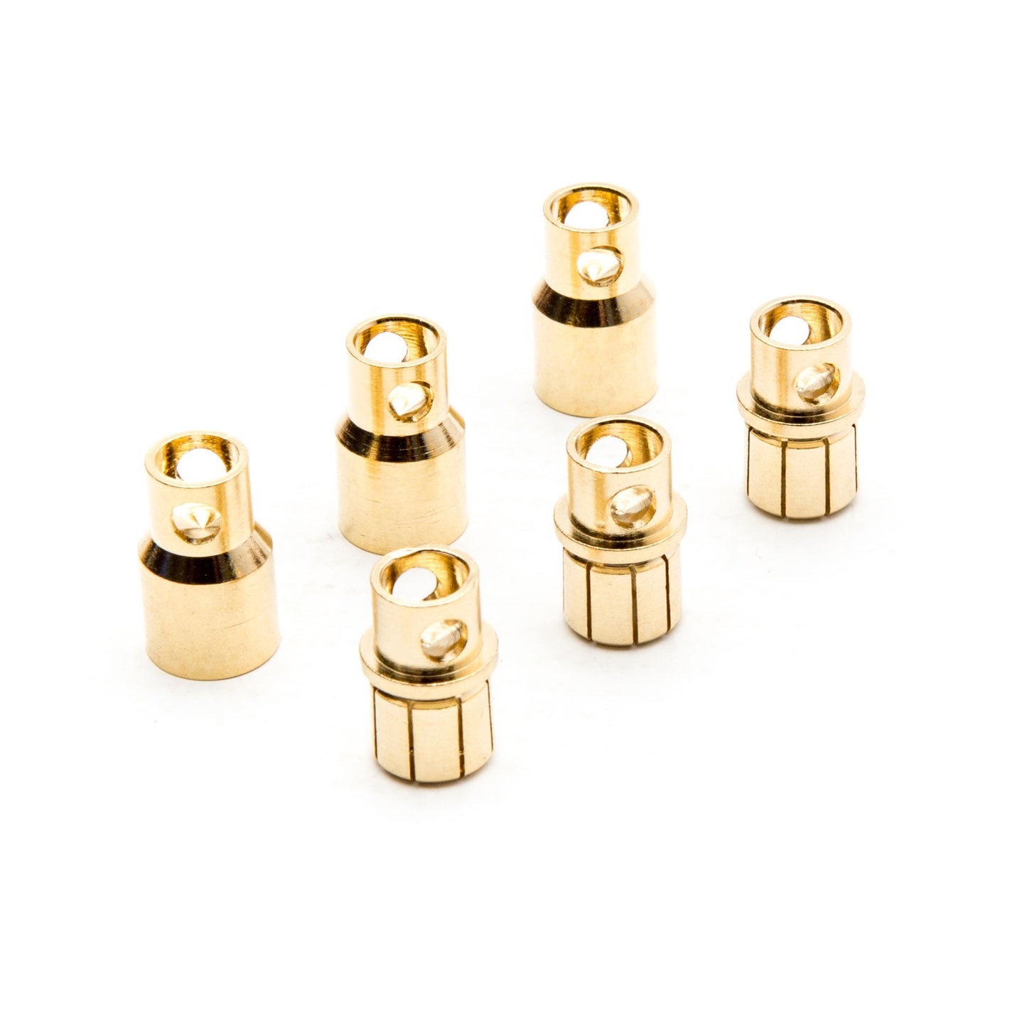 Gold Bullet Set Connectors 8.0mm (Set of 3) (DYNC0093)