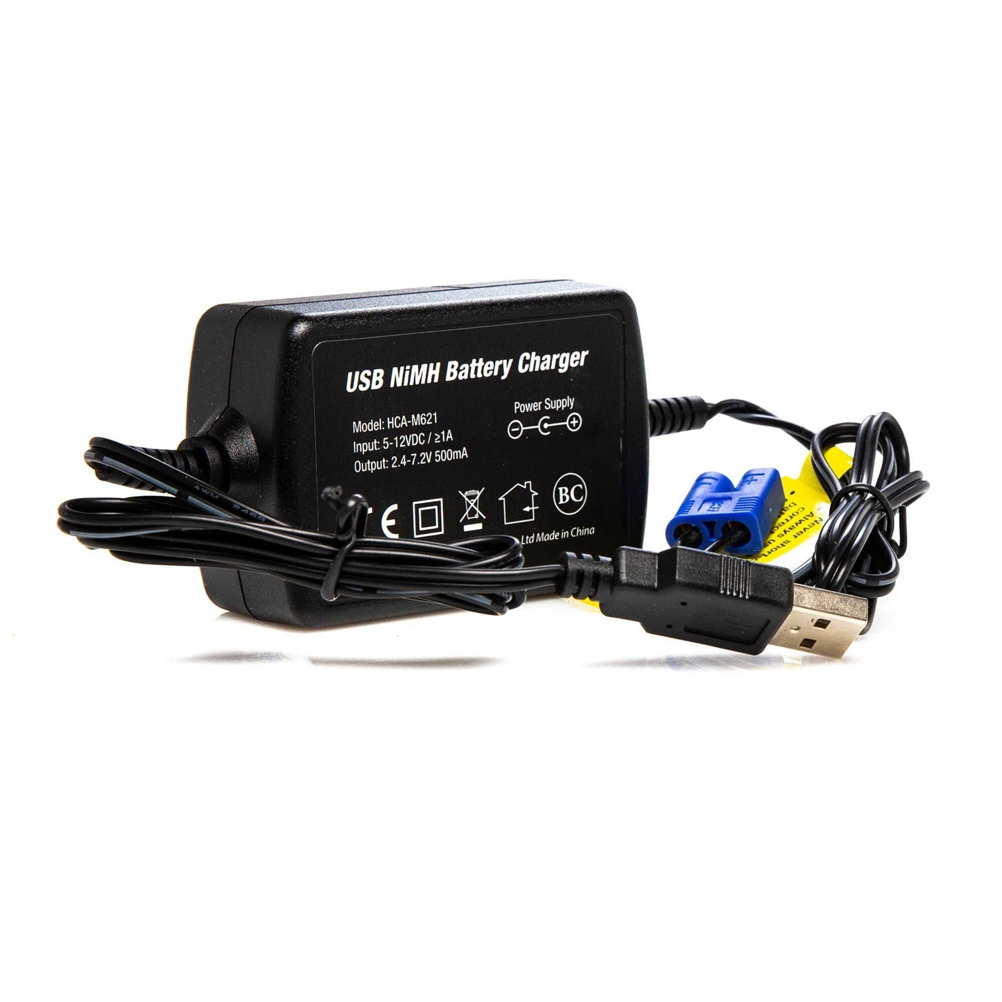 USB Charger for NiMH Batteries with 6C EC3 Connector (DYNC1061)