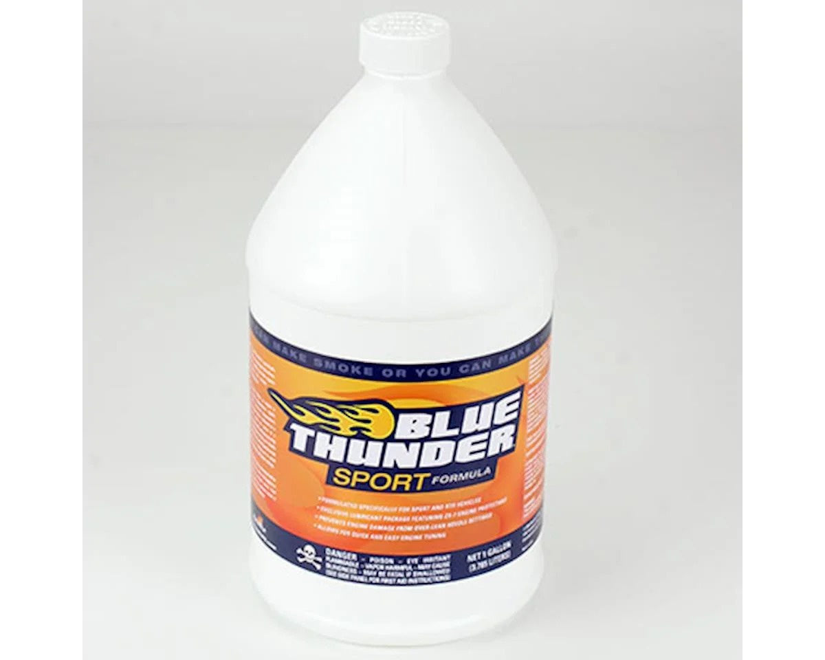 Blue Thunder Sport 20% Nitro Fuel with 11% Castor-Synthetic Lubricant (Gallon) (DYNF2220)