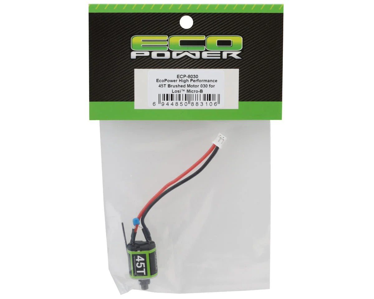 EcoPower High Performance 45T Brushed Motor for LosiÃ¢â€žÂ¢ Micro-BÃ¢â€žÂ¢ & Micro-TÃ¢â€žÂ¢ (w/PH2.0 Connector)