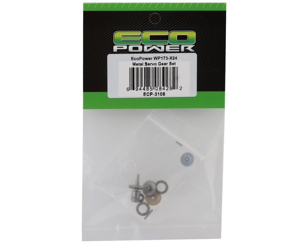 EcoPower WP173 & WP173-X24 Metal Servo Gear Set