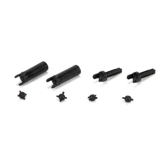 Center Driveshaft Assembly for 1/24 4WD Temper (ECX202014)