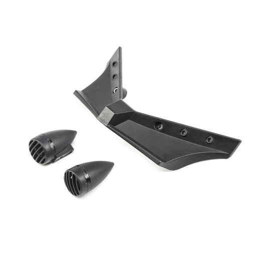 Black Front Bumper and Headlights for Doomsday (ECX220006)
