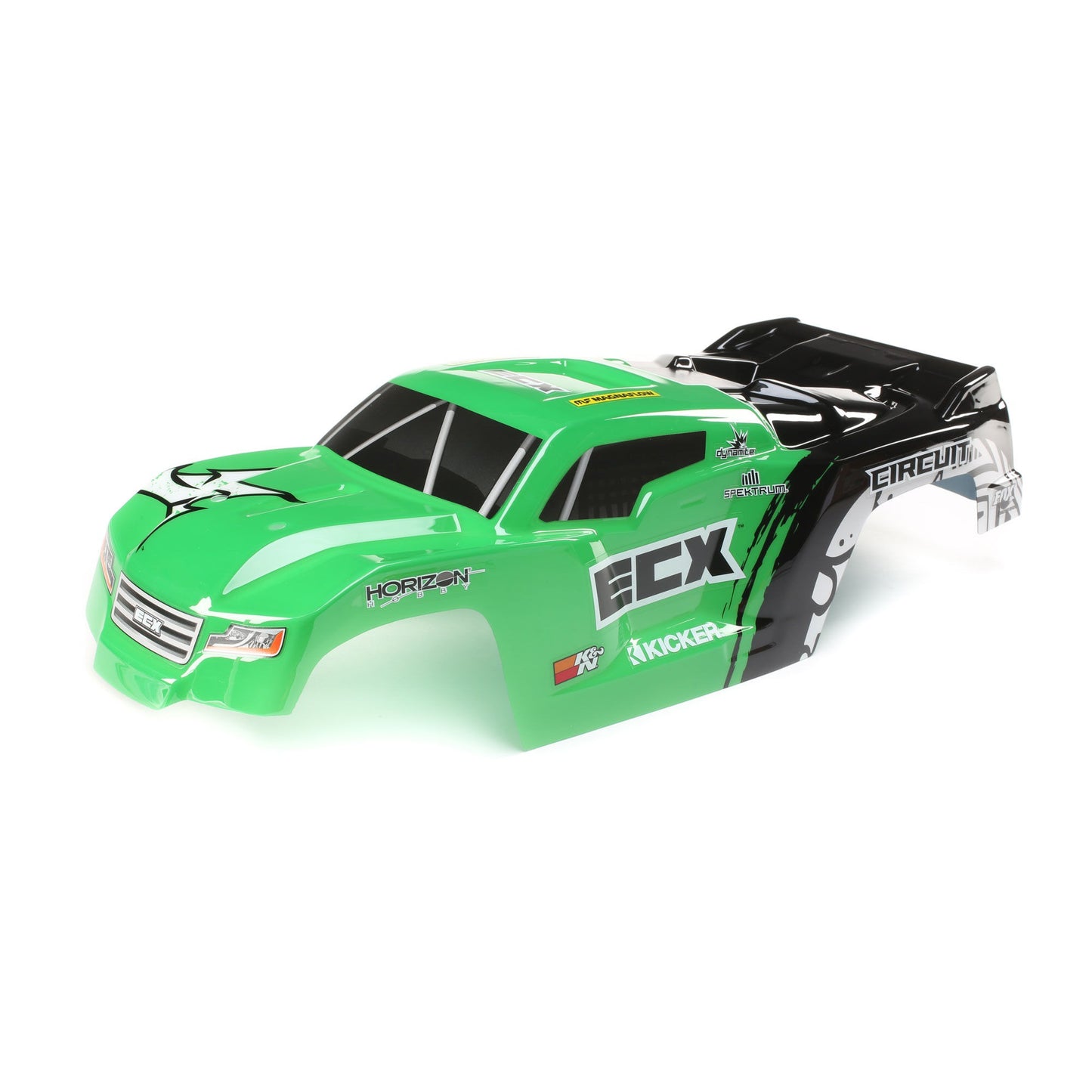1/10 Painted Body Green for 2WD Circuit (ECX230037)