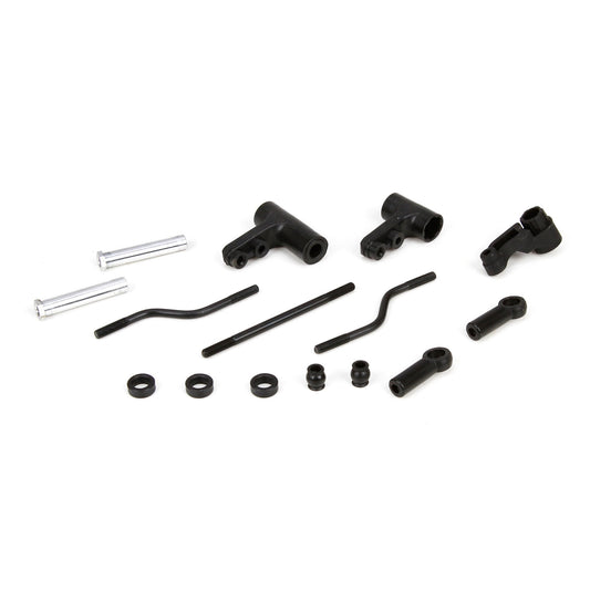 Bell-Crank Set with Post and Bushing for 1/10 4WD Vehicles (ECX231008)