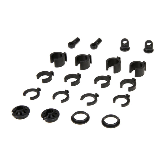 Top and Bottom Shock Ends for 1/10 4WD Vehicles (ECX233002)