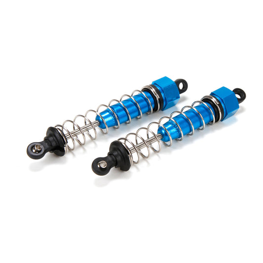 Fr/Rr Shocks Assembled Aluminum for 1/18 4WD Temper (ECX313001)