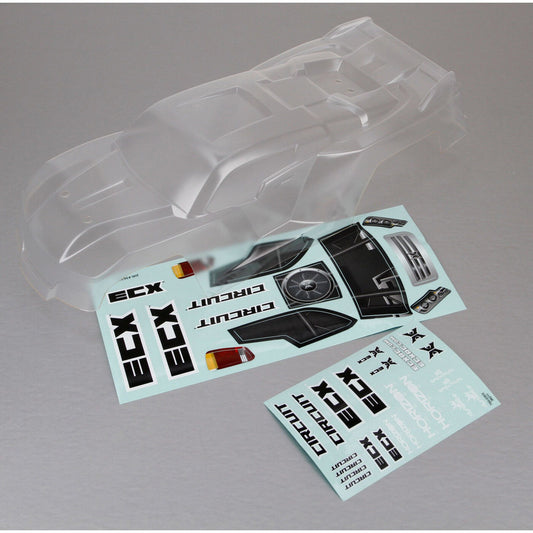 1/10 Clear Body for 2WD Circuit (ECX330000)