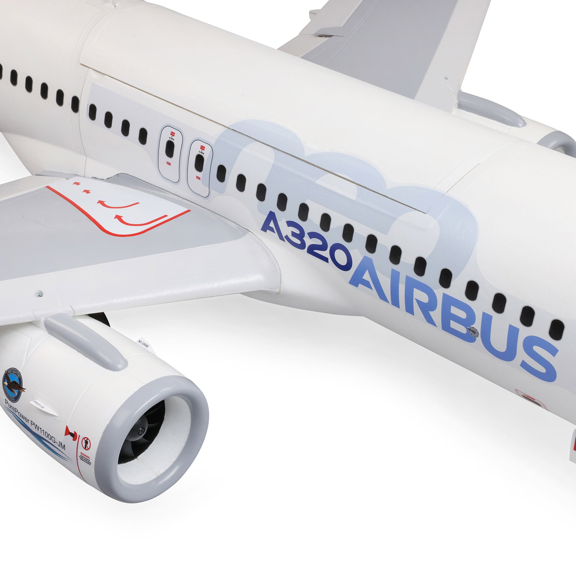 Airbus A320neo Twin 64mm EDF BNF Basic (EFL-1493) – Nankin Hobby