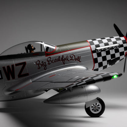 P-51D Mustang Big Beautiful Doll 1.5m BNF Basic (EFL-3359)_22