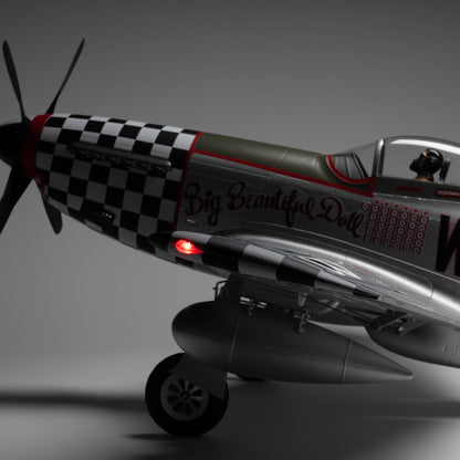 P-51D Mustang Big Beautiful Doll 1.5m BNF Basic (EFL-3359)_2