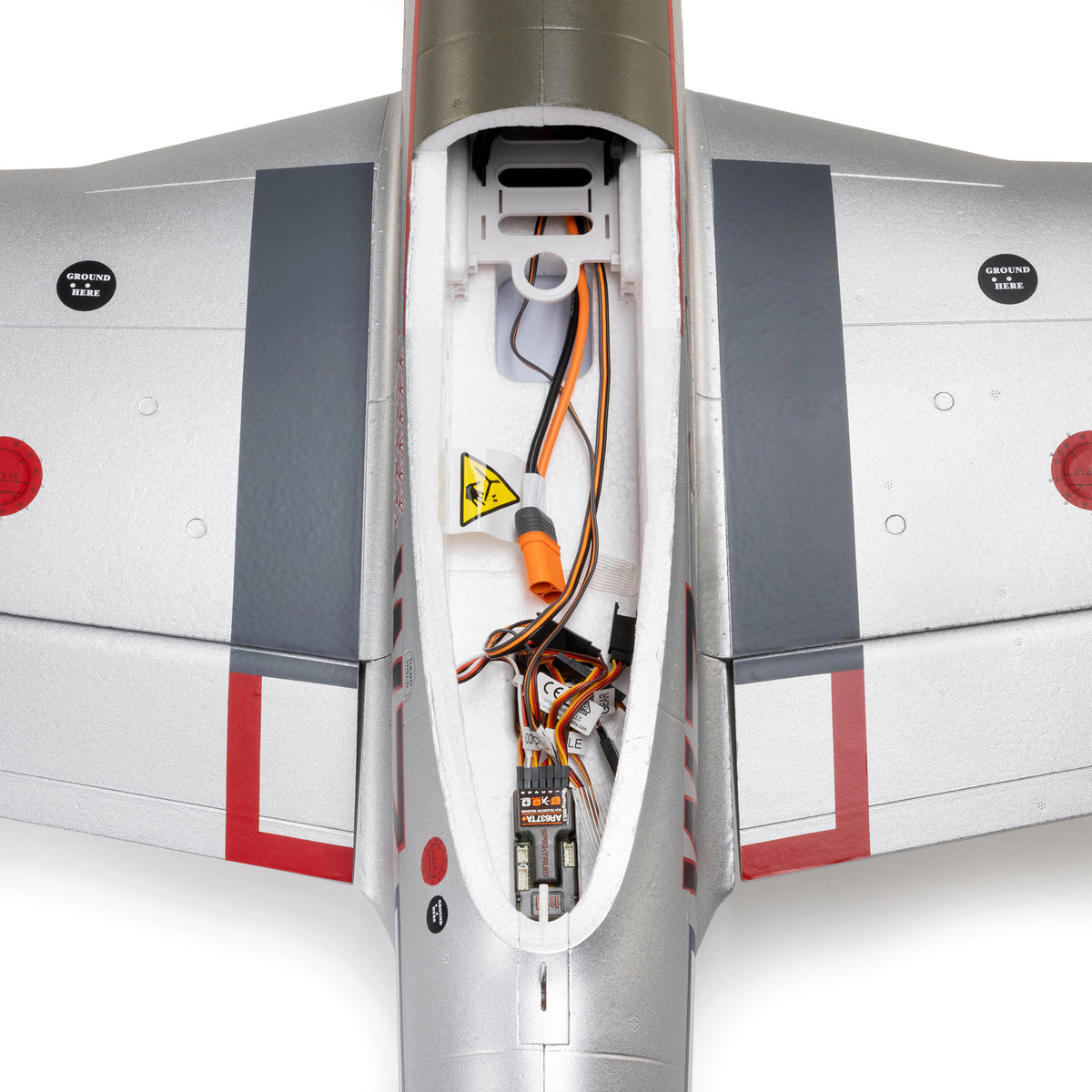 P-51D Mustang Big Beautiful Doll 1.5m BNF Basic (EFL-3359)_15