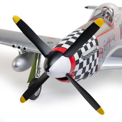 P-51D Mustang Big Beautiful Doll 1.5m BNF Basic (EFL-3359)_13