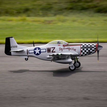 P-51D Mustang Big Beautiful Doll 1.5m BNF Basic (EFL-3359)_8
