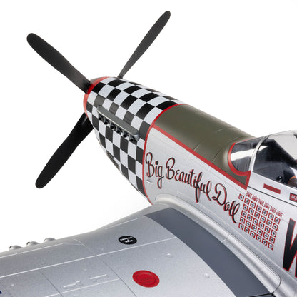P-51D Mustang Big Beautiful Doll 1.5m BNF Basic (EFL-3359)_3