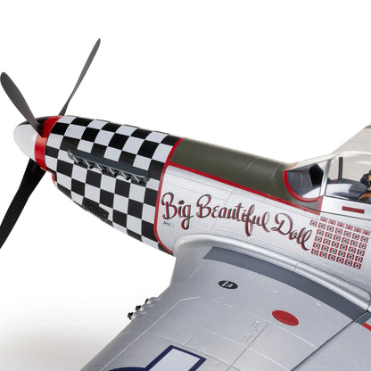 P-51D Mustang Big Beautiful Doll 1.5m BNF Basic (EFL-3359)_19