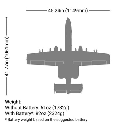 A-10 Thunderbolt II Twin 64mm ED (EFL011500)_21